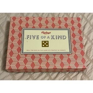 NEW SEALED Five Of A Kind Ridleys Dice Strategy Game Complete